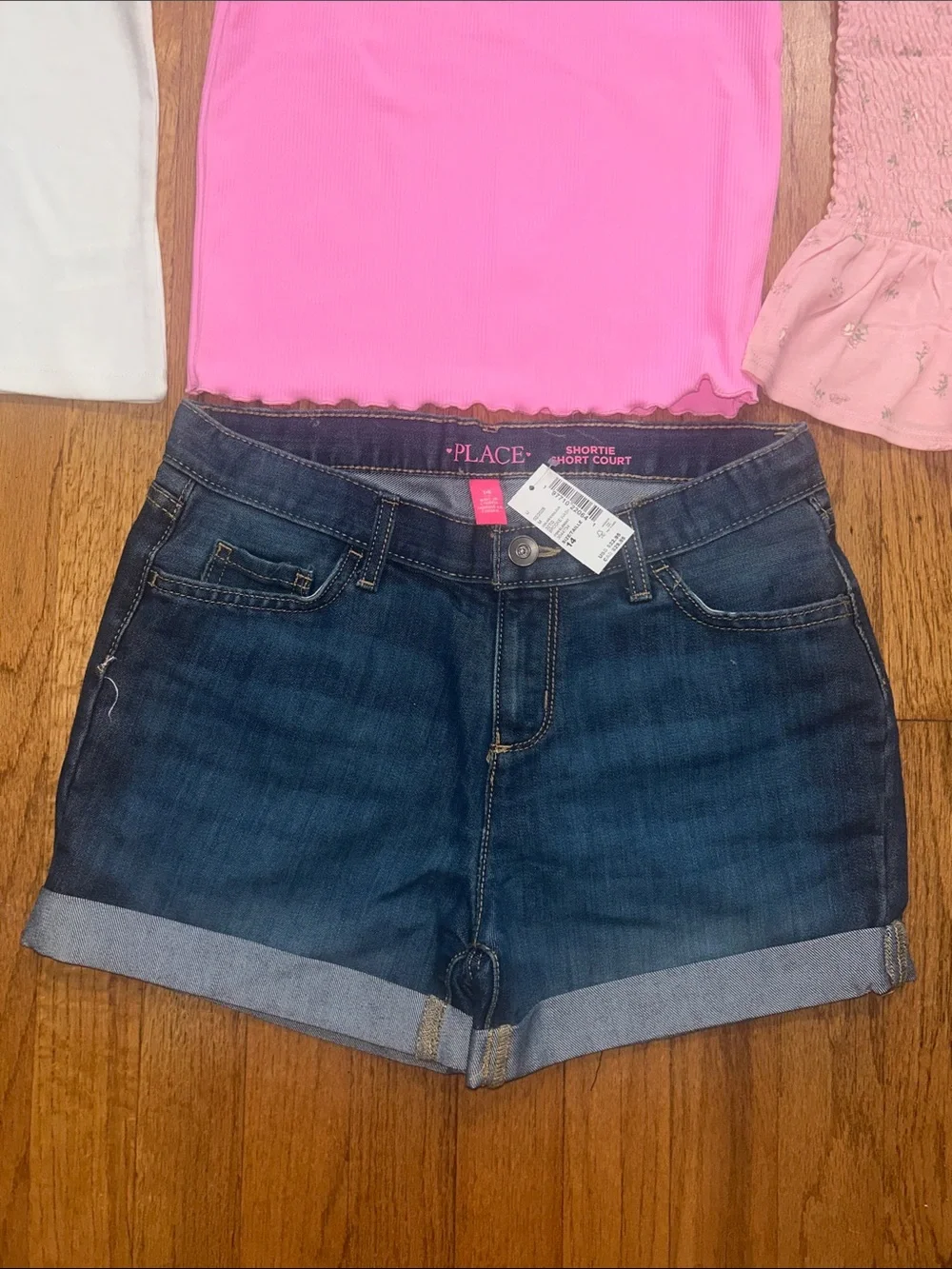 The Children's Place Girls New Bundle of Shirts and Shorts XL